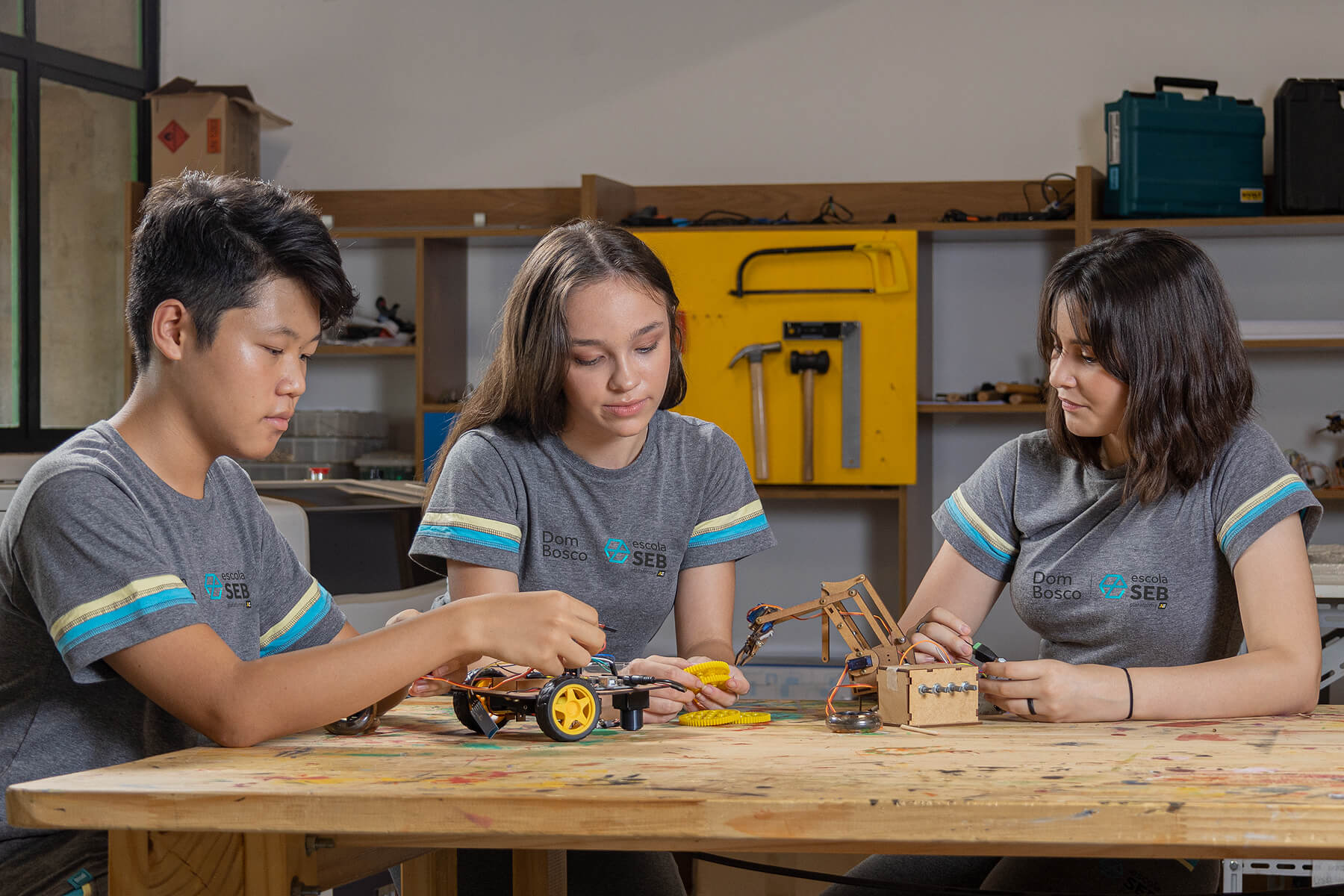 Escola SEB Dom Bosco Ahú. Curitiba - PR. Reconhecimento Nacional.
